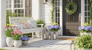 21 Spring Front Porch Decor Ideas to Make a Statement