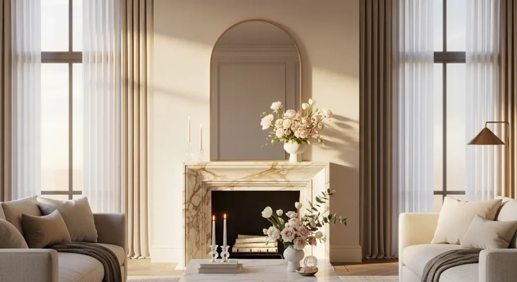 Fireplace Mantel Decorating Ideas for Spring